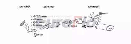 Система выпуска ОГ EuroFlo FTDUC19D 7018B